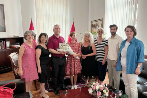 Bergama Belediye Başkanı Tanju Çelik ile Toplantımız