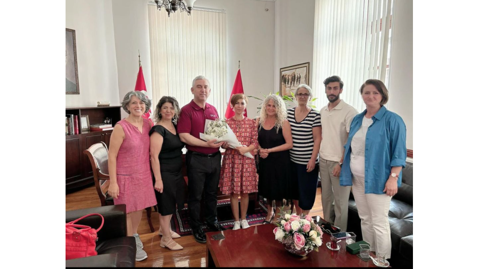 Bergama Belediye Başkanı Tanju Çelik ile Toplantımız