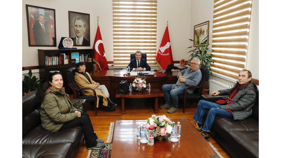 Bergama Belediye Başkanı Hakan Koştu'yu Ziyaret Ettik